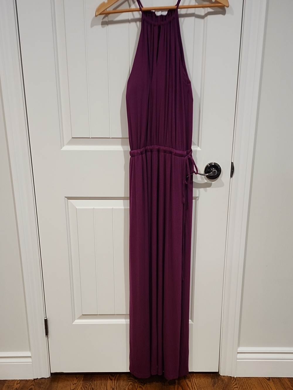 Soma Plum Halter Maxi Dress